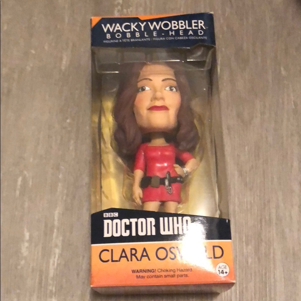 Doctor Who Clara Oswald BBC bobble head